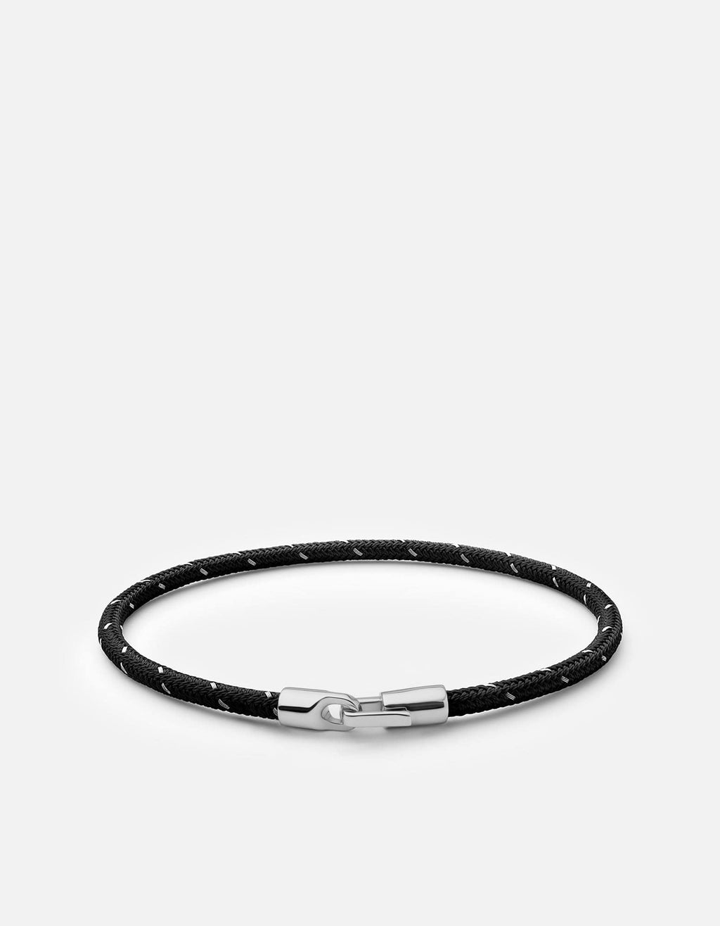 Cruz Rope Bracelet, Sterling Silver